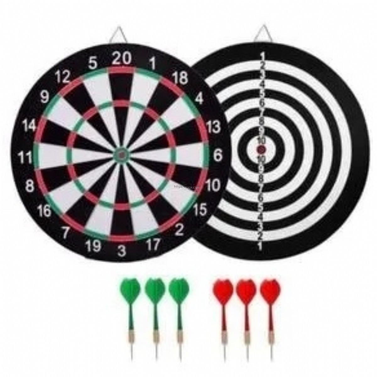 Cansport Dart Seti Plastik 6 Oklu 15 inç