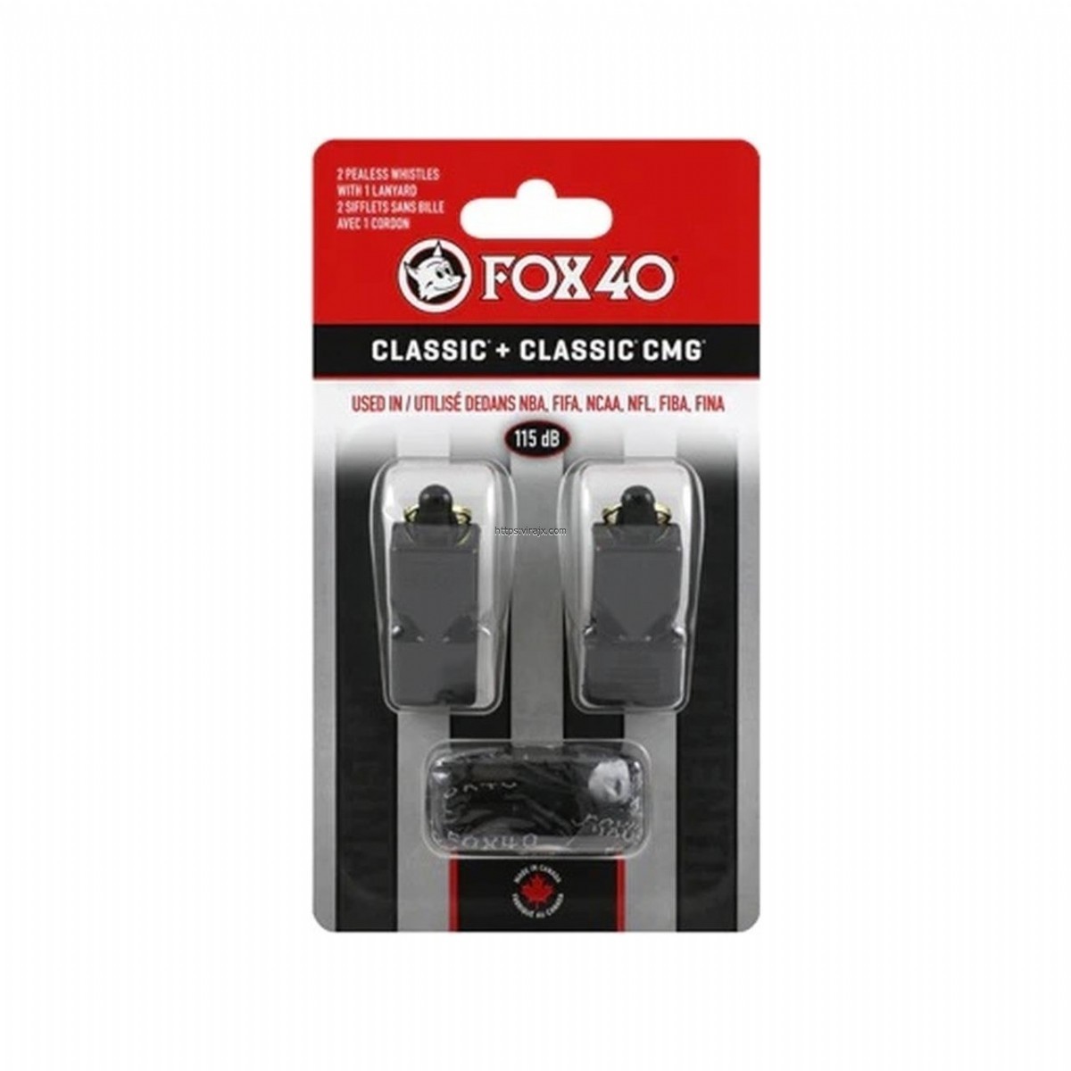 Fox 40 Classic Öğretmen, Hakem, Antrenör Düdüğü,9604-0008-cmg