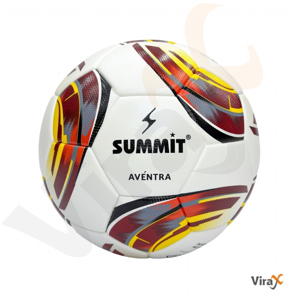 Summit Aventra Futbol Topu 5 No Sert Zemin Kırmızı-Sarı - 5 No