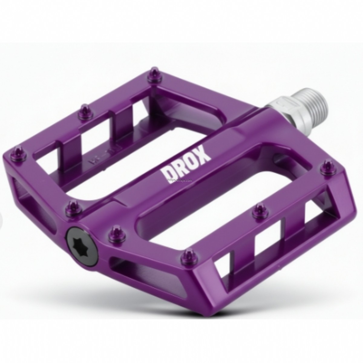 Zozo FP-804 Plastik Bisiklet Pedalı Bilyalı siyah 9/16 Standart